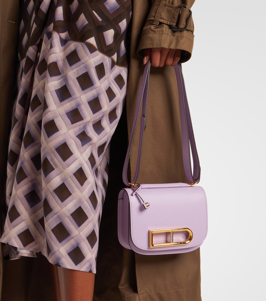 Borsa a tracolla Lingot Small in pelle | Delvaux