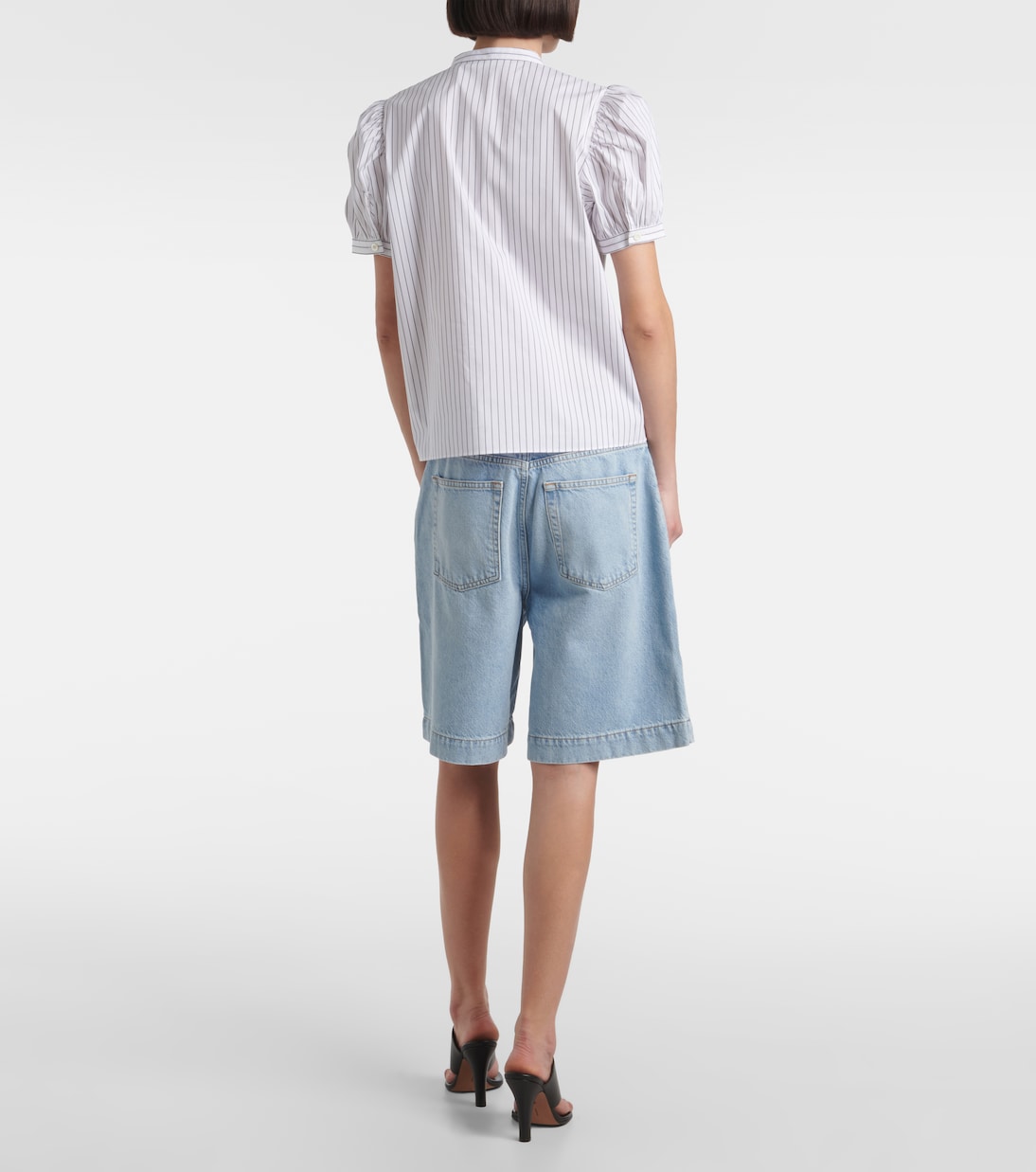 Top The Gathered aus einem Baumwollgemisch | Frame