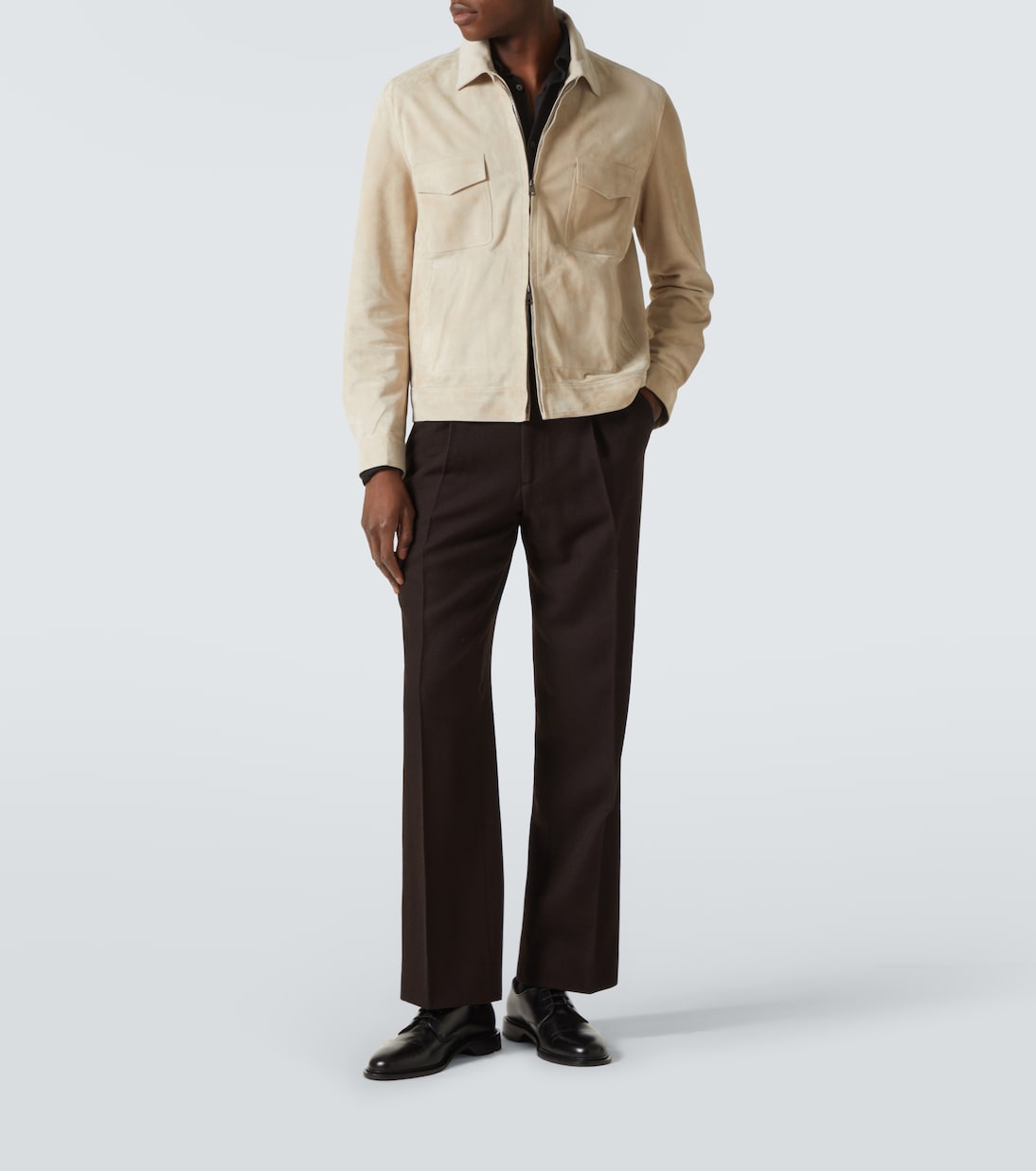 Suede blouson | Thom Sweeney