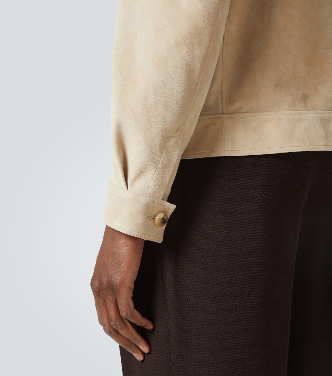 Suede blouson | Thom Sweeney