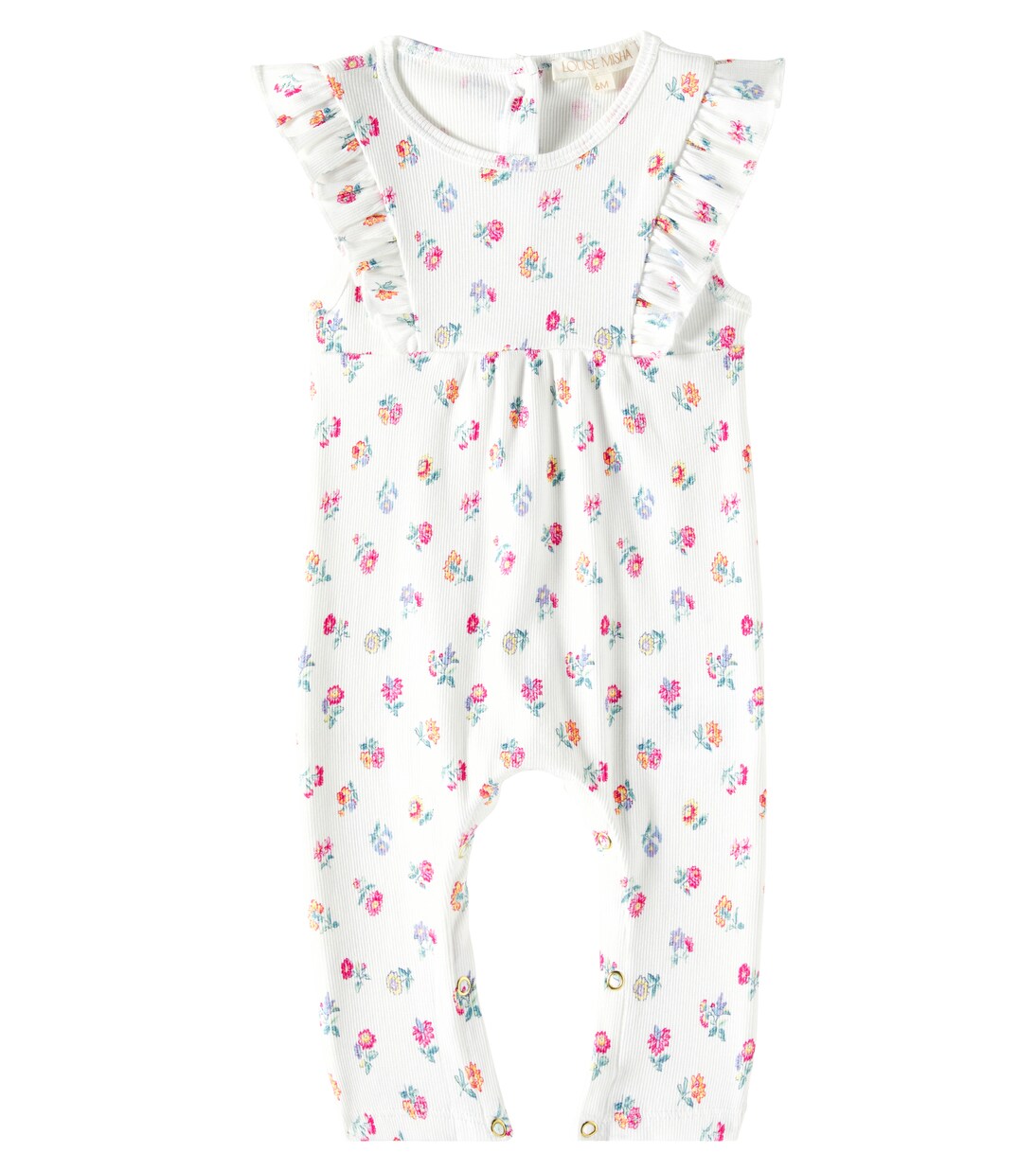 Baby Kathleen cotton-blend jersey jumpsuit | Louise Misha