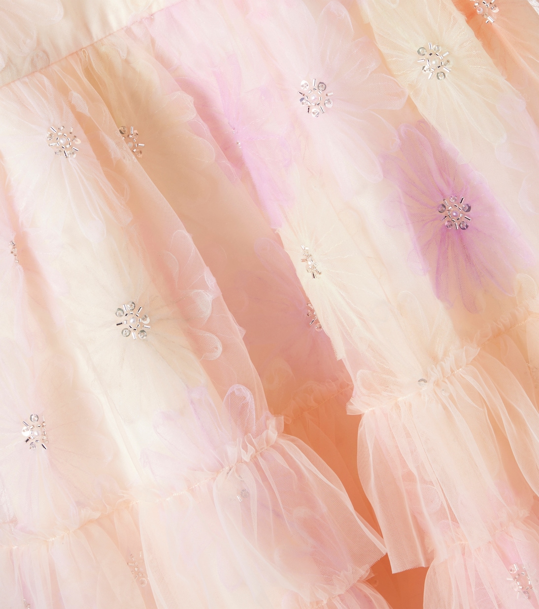 Muse embellished floral tiered tulle dress | Tutu Du Monde
