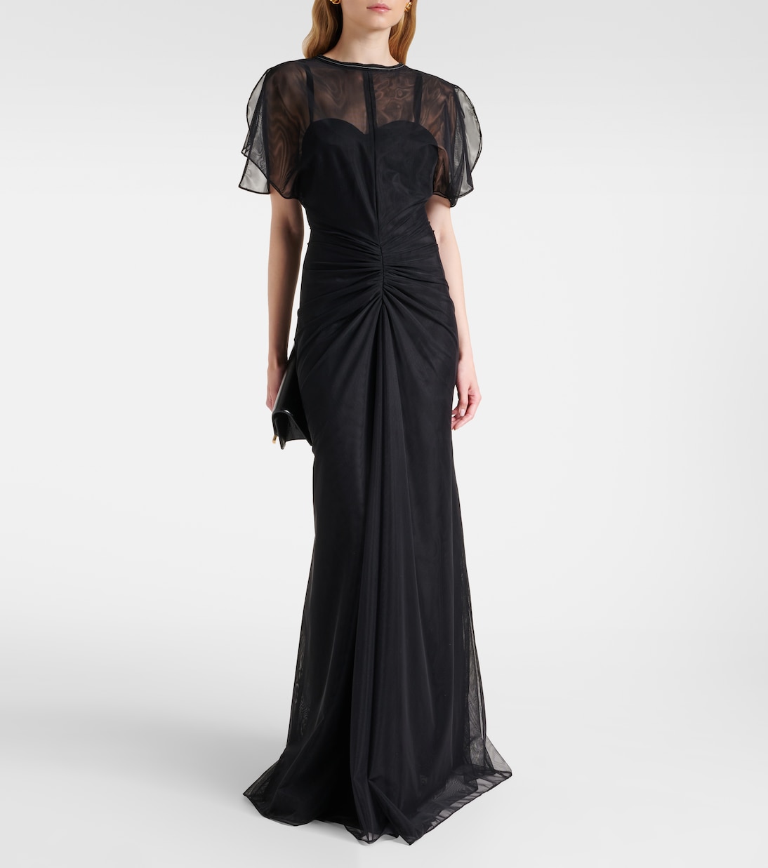 Robe Bella aus Organza | Victoria Beckham