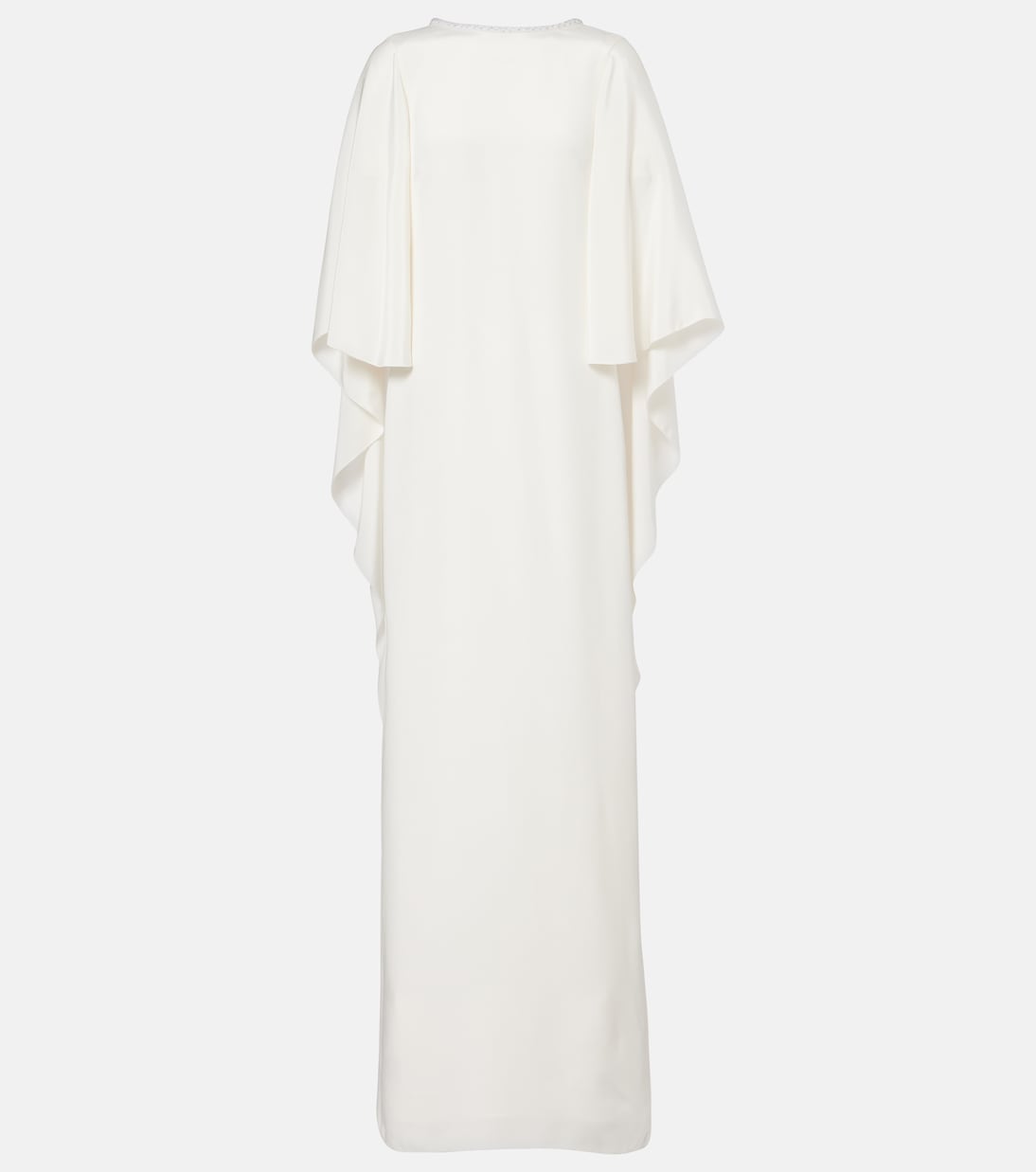 Abito lungo Poker in seta con mantella | Max Mara