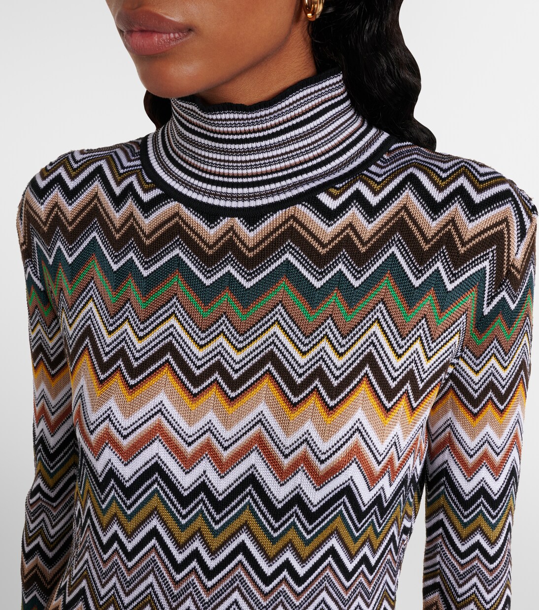 Abito midi a zig-zag | Missoni