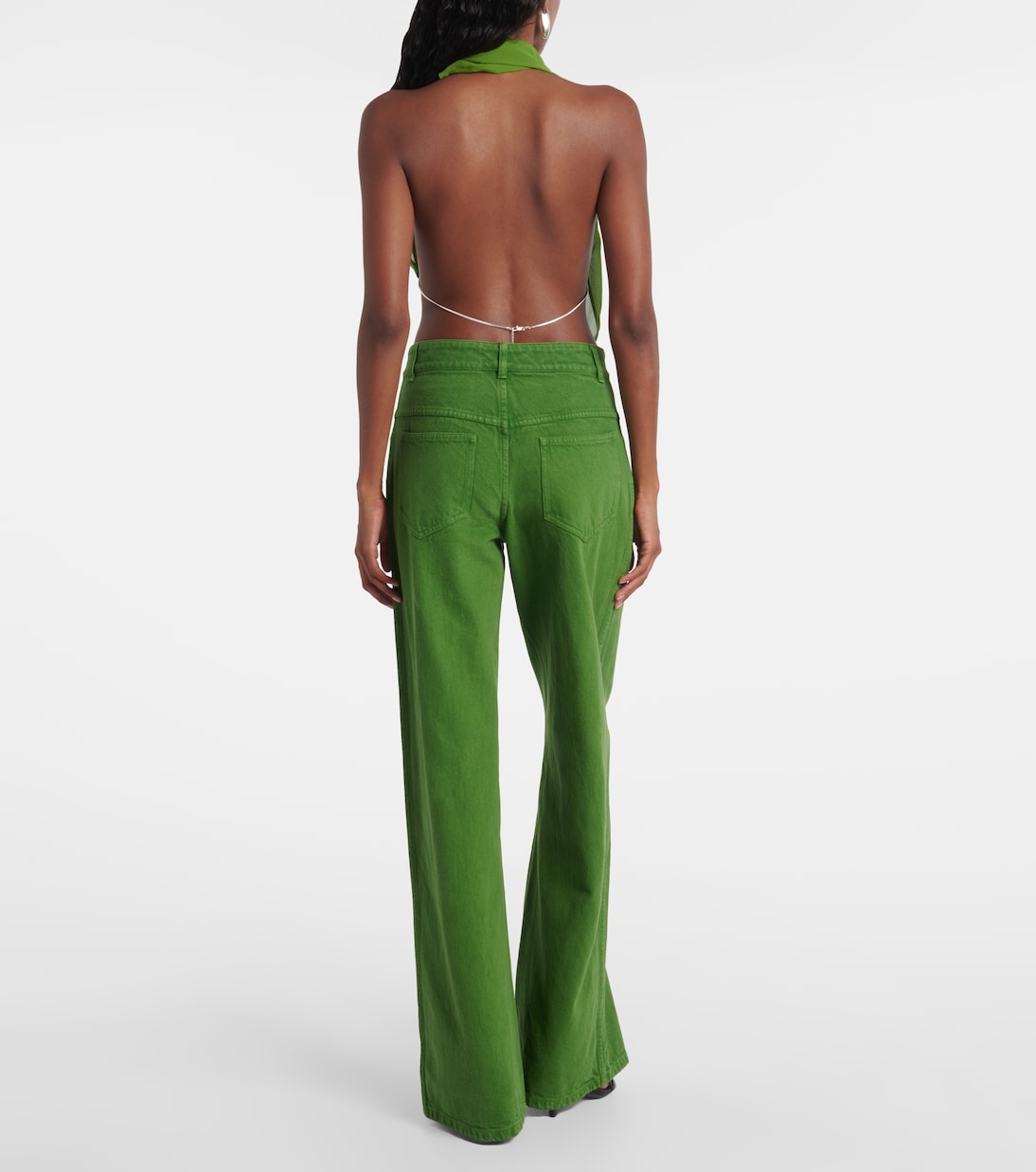 Mid-Rise Wide-Leg Jeans | Christopher Esber