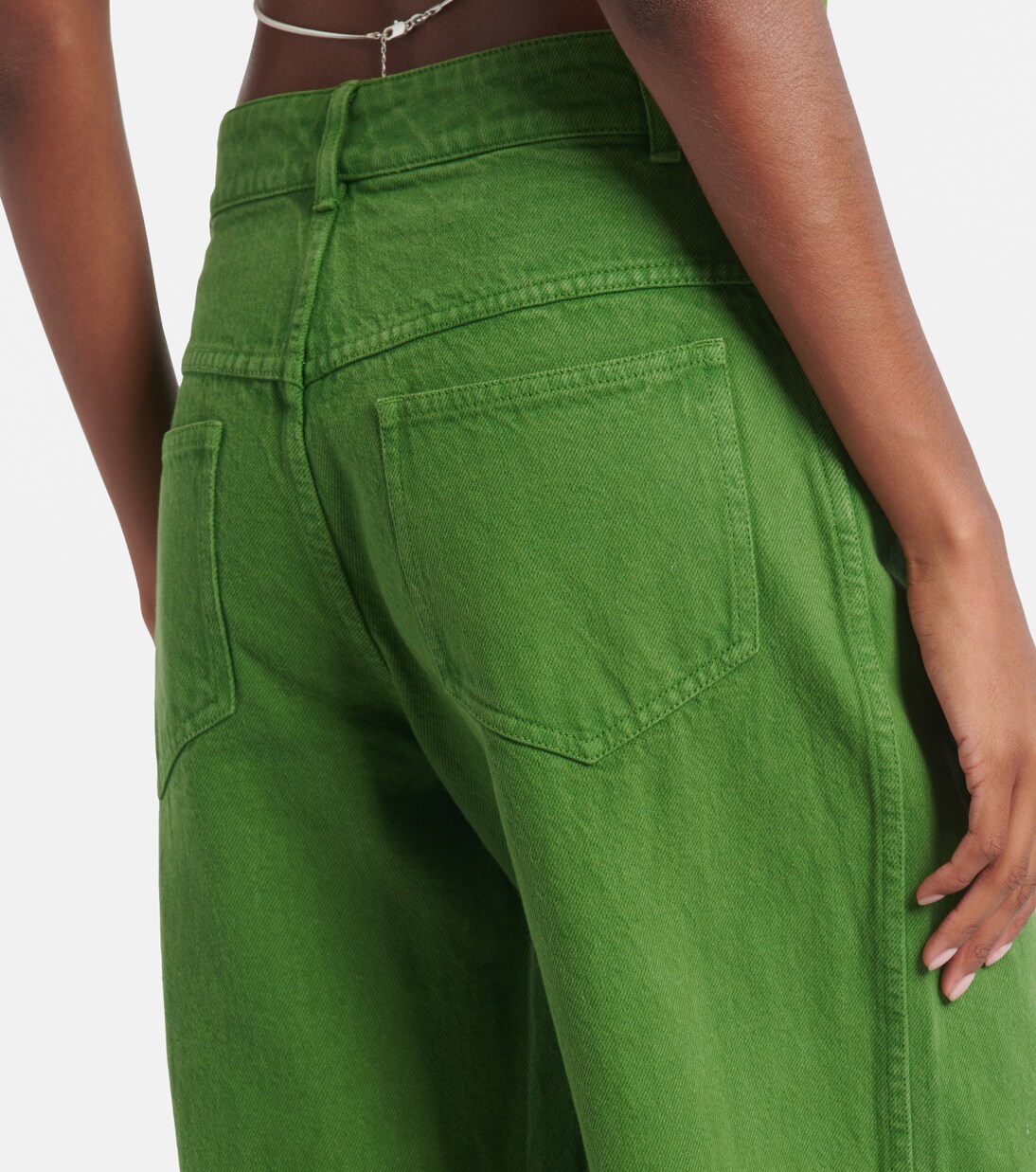 Mid-Rise Wide-Leg Jeans | Christopher Esber