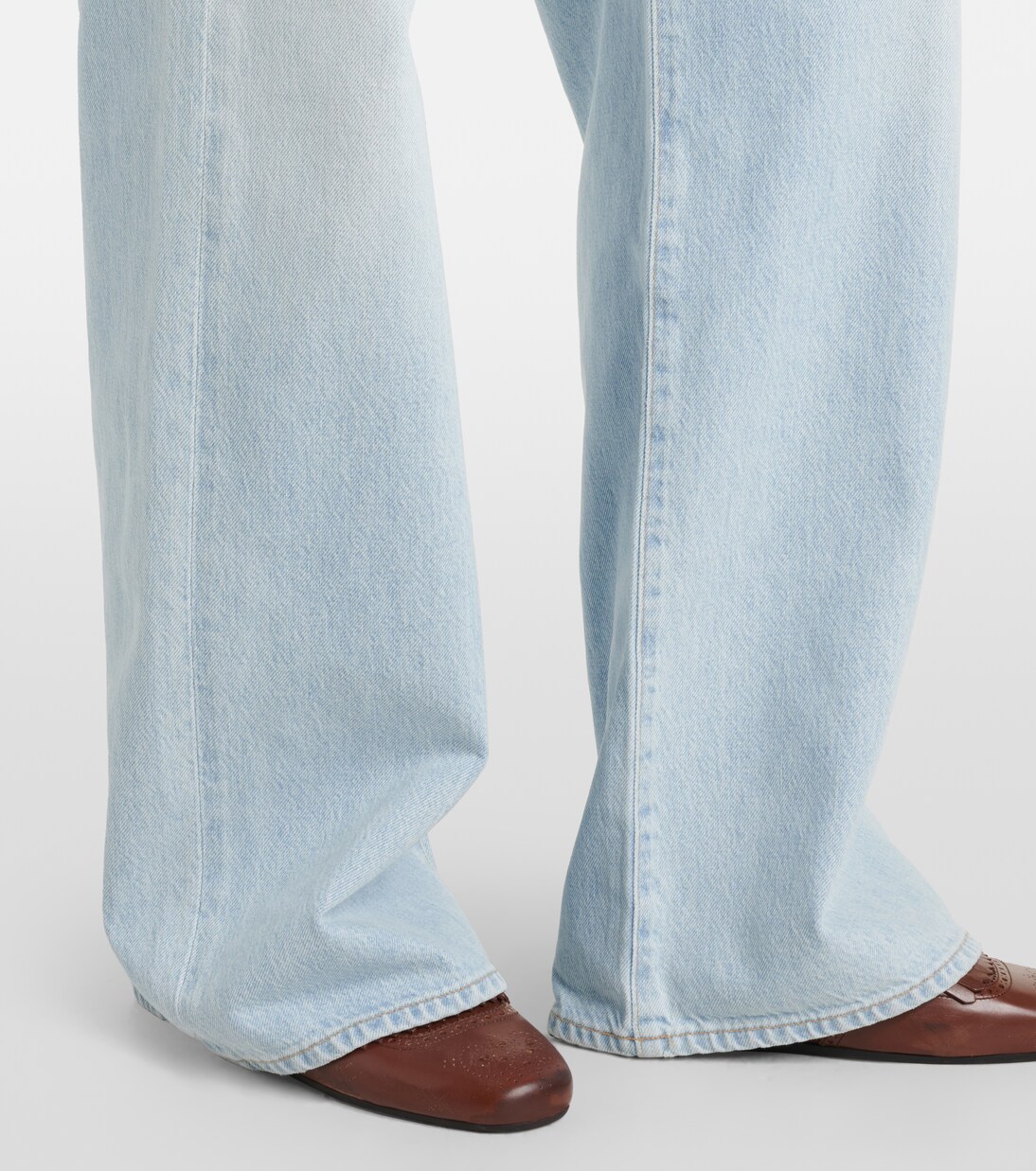 Shona high-rise wide-leg jeans | Agolde