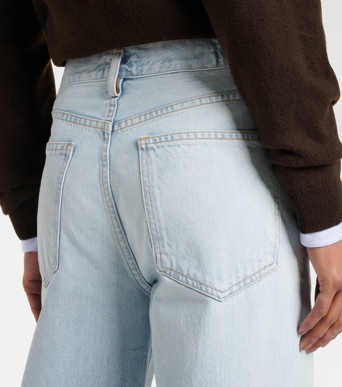 Shona high-rise wide-leg jeans | Agolde