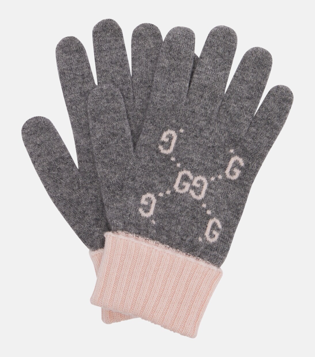 Gants GG en jacquard de cachemire | Gucci