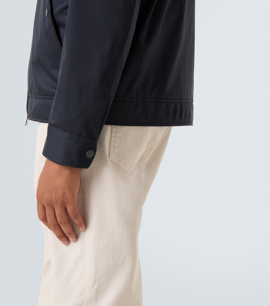 Canali Nuvola reversible blouson | Canali
