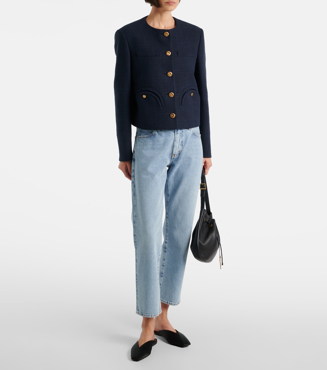 Shamo cotton-blend tweed jacket | Blazé Milano