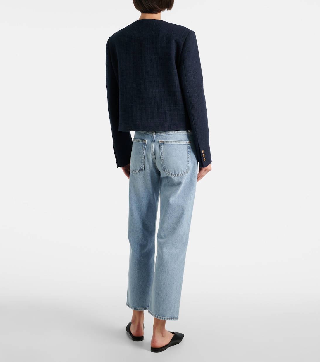 Shamo cotton-blend tweed jacket | Blazé Milano