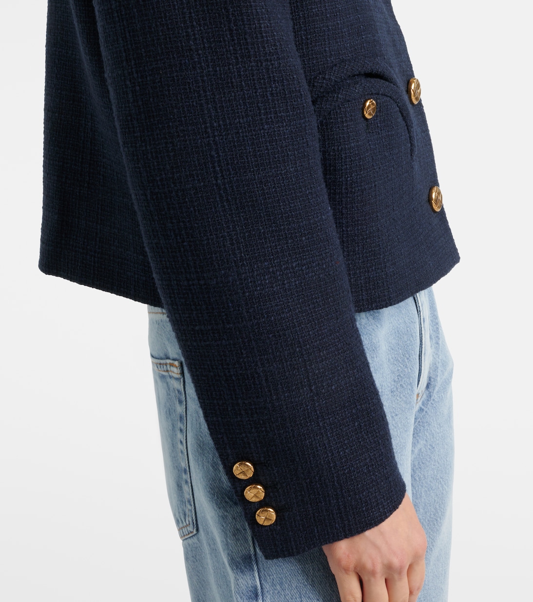 Shamo cotton-blend tweed jacket | Blazé Milano