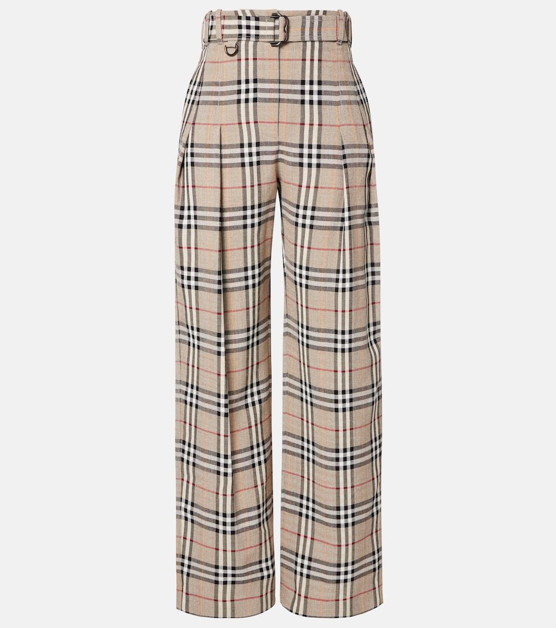 Weite Hose Burberry Check | Burberry