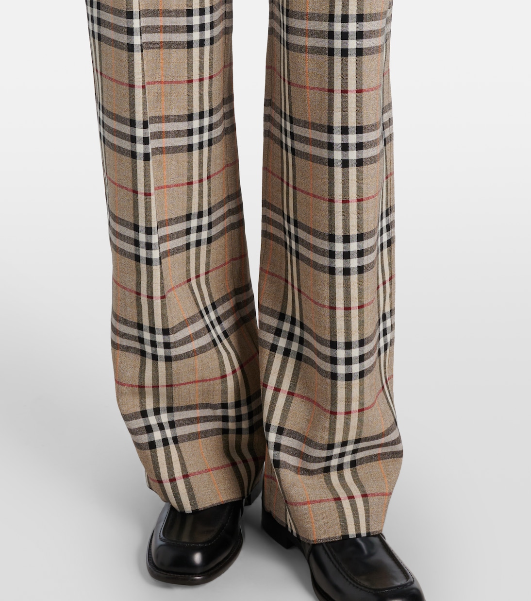 Weite Hose Burberry Check | Burberry
