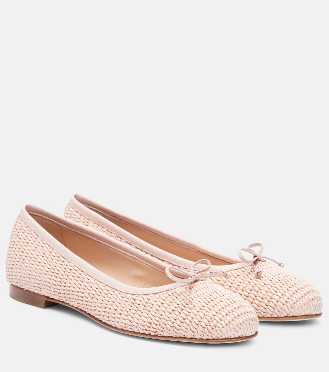 Ballerinas Veralli aus Raffiabast | Manolo Blahnik
