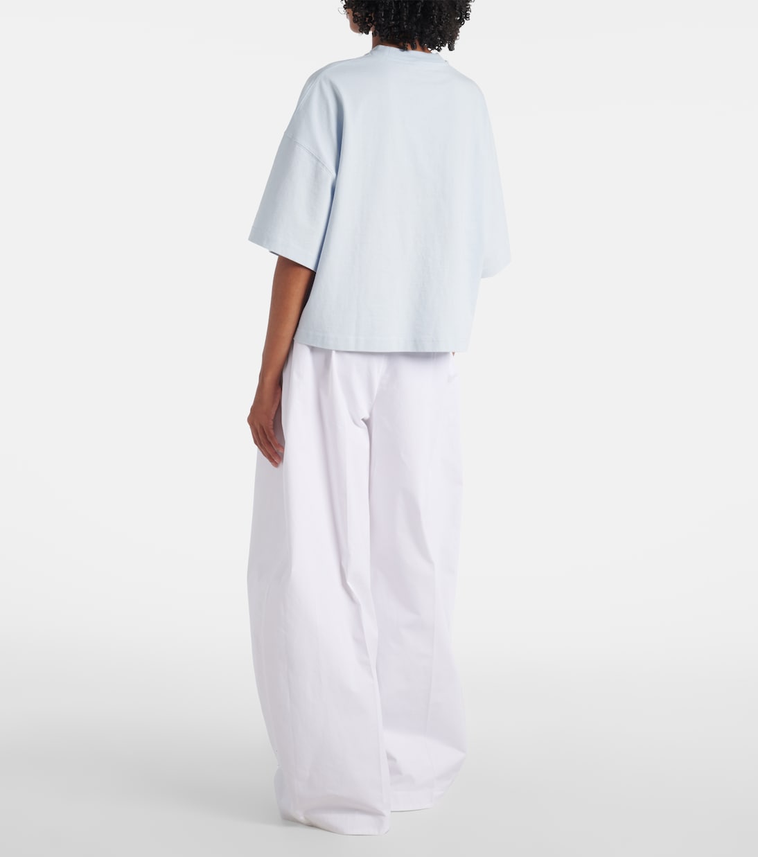 Corto cropped cotton T-shirt | Jacquemus