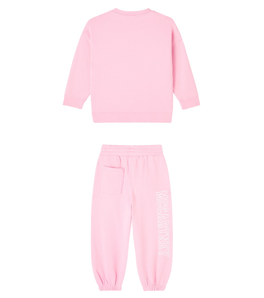 Logo cotton jersey tracksuit | Stella McCartney Kids