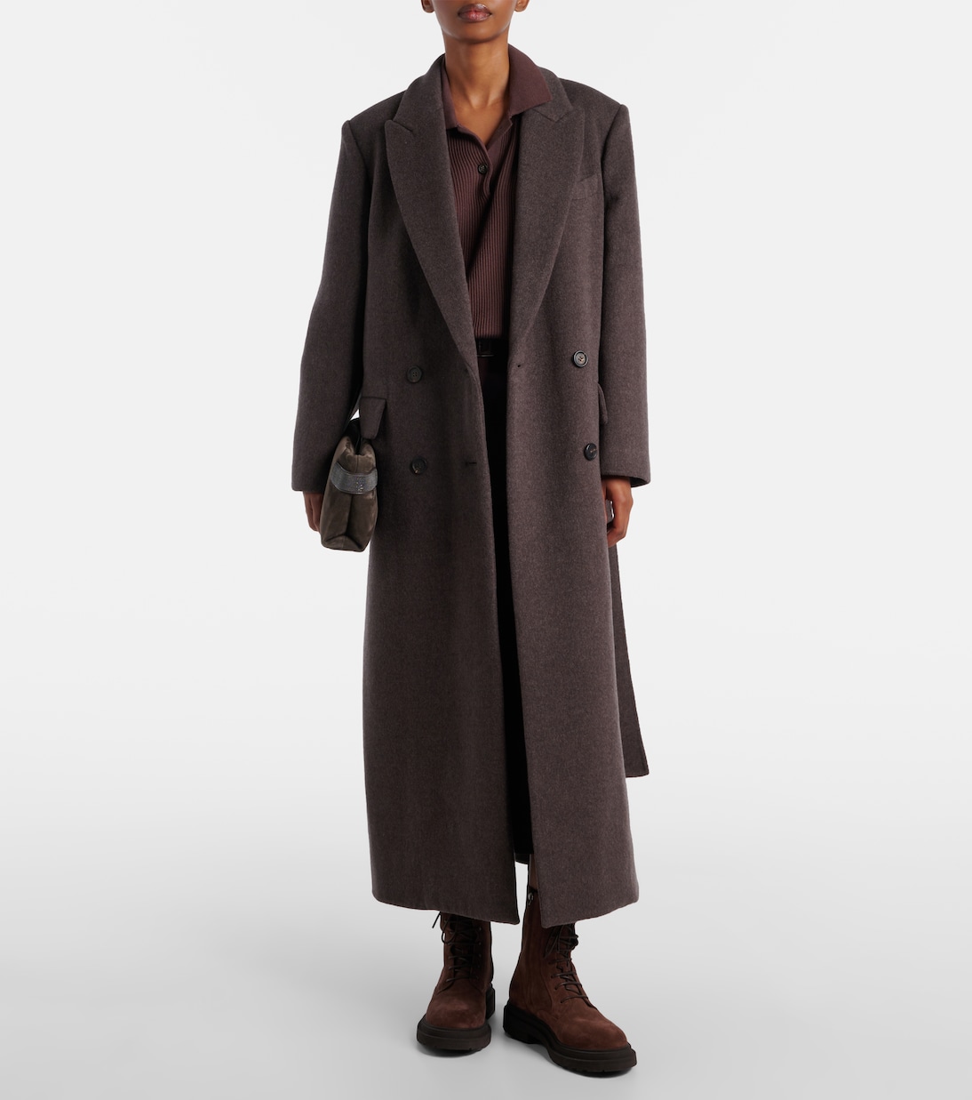 Mantel aus Wolle und Kaschmir | Brunello Cucinelli