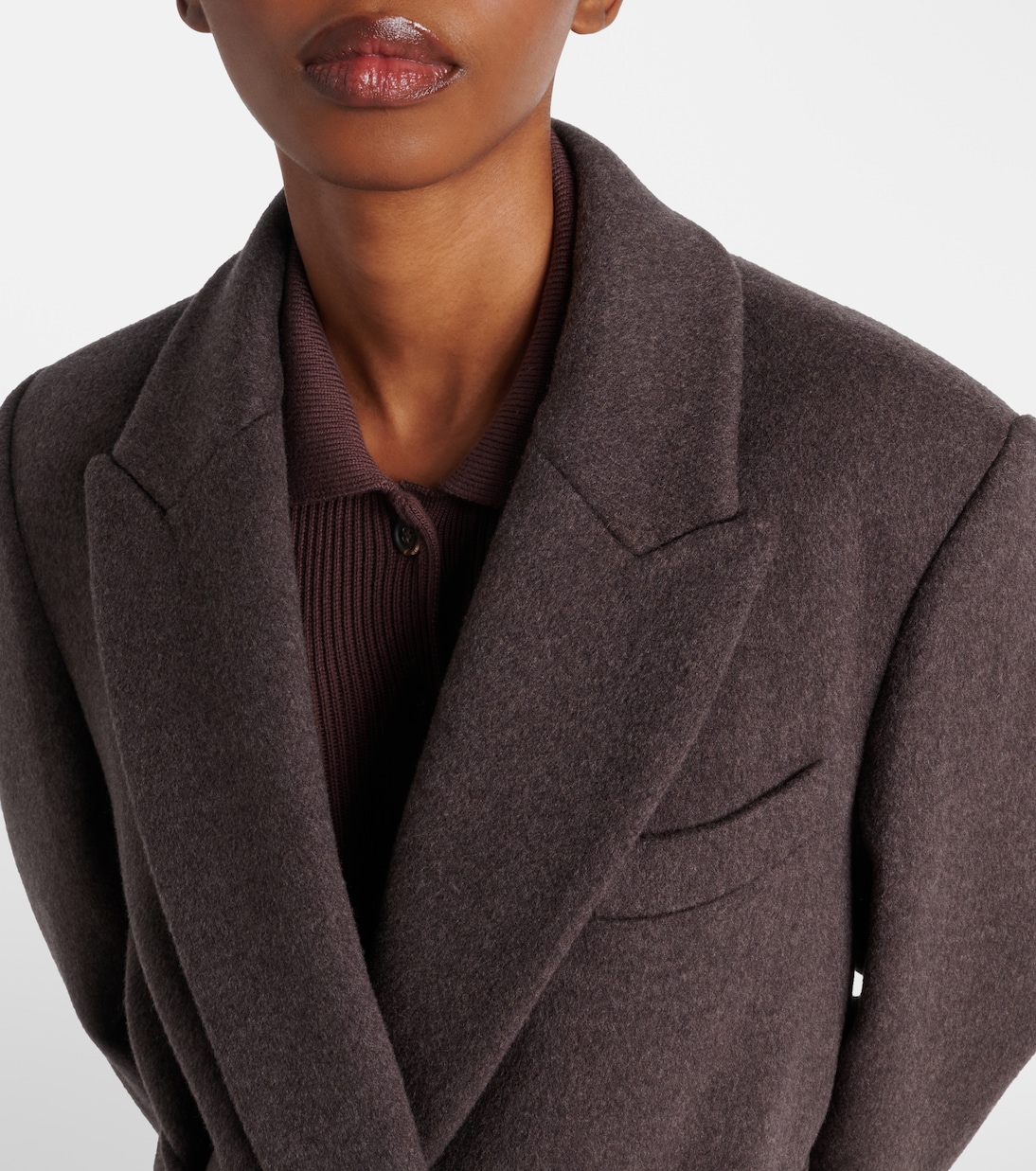 Mantel aus Wolle und Kaschmir | Brunello Cucinelli
