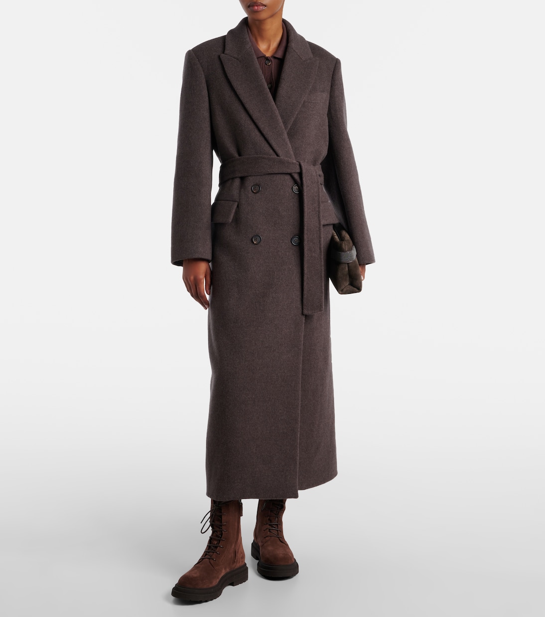 Mantel aus Wolle und Kaschmir | Brunello Cucinelli