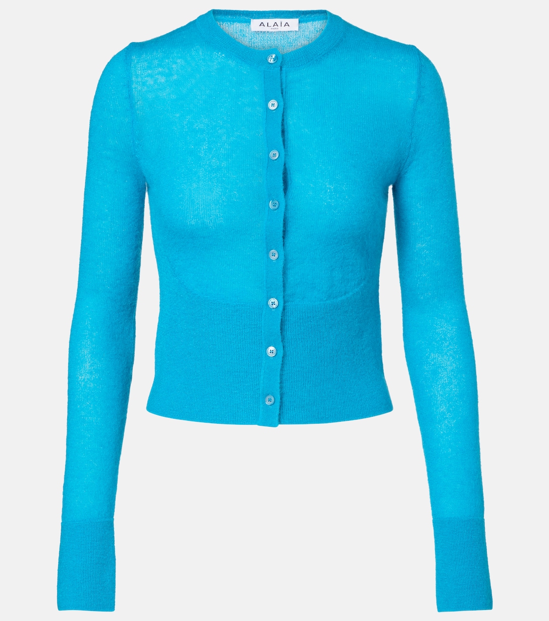 Mohair and wool-blend cardigan | Alaïa