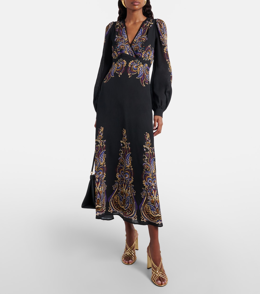 Robe midi à motif cachemire | Etro
