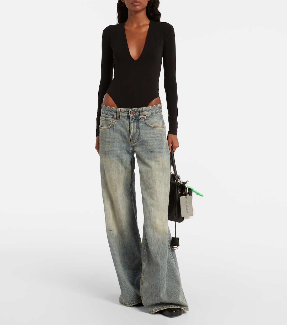 V-neck bodysuit | Balenciaga