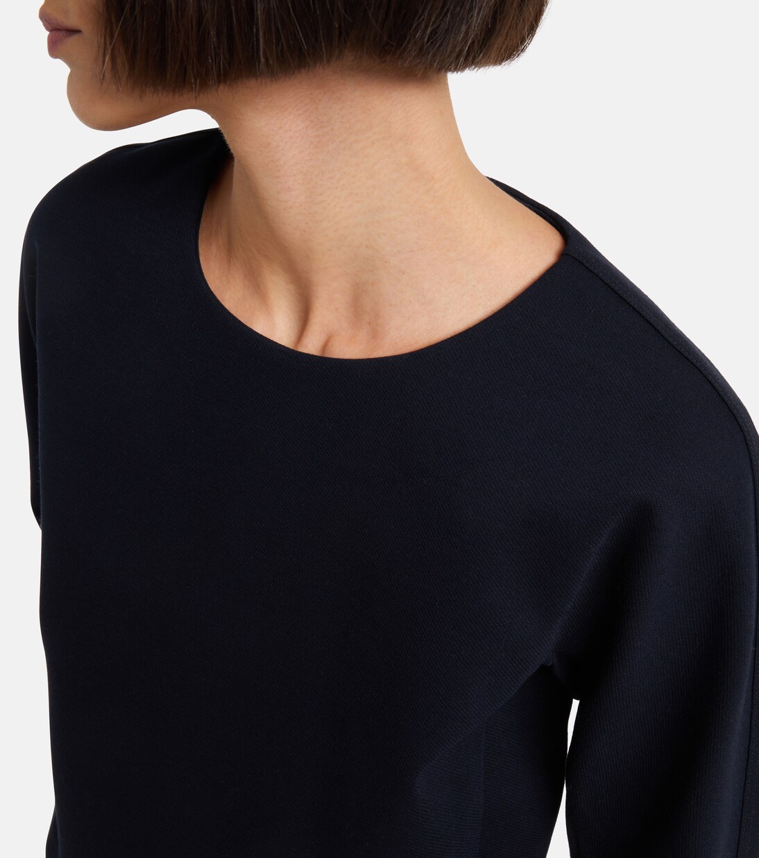 Girello wool and cotton-blend top | Max Mara