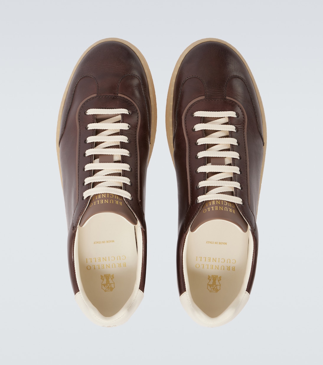 Leather sneakers | Brunello Cucinelli