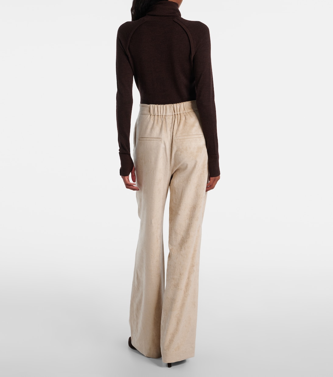 Pantalon ample Grigore en velours côtelé | Veronica Beard