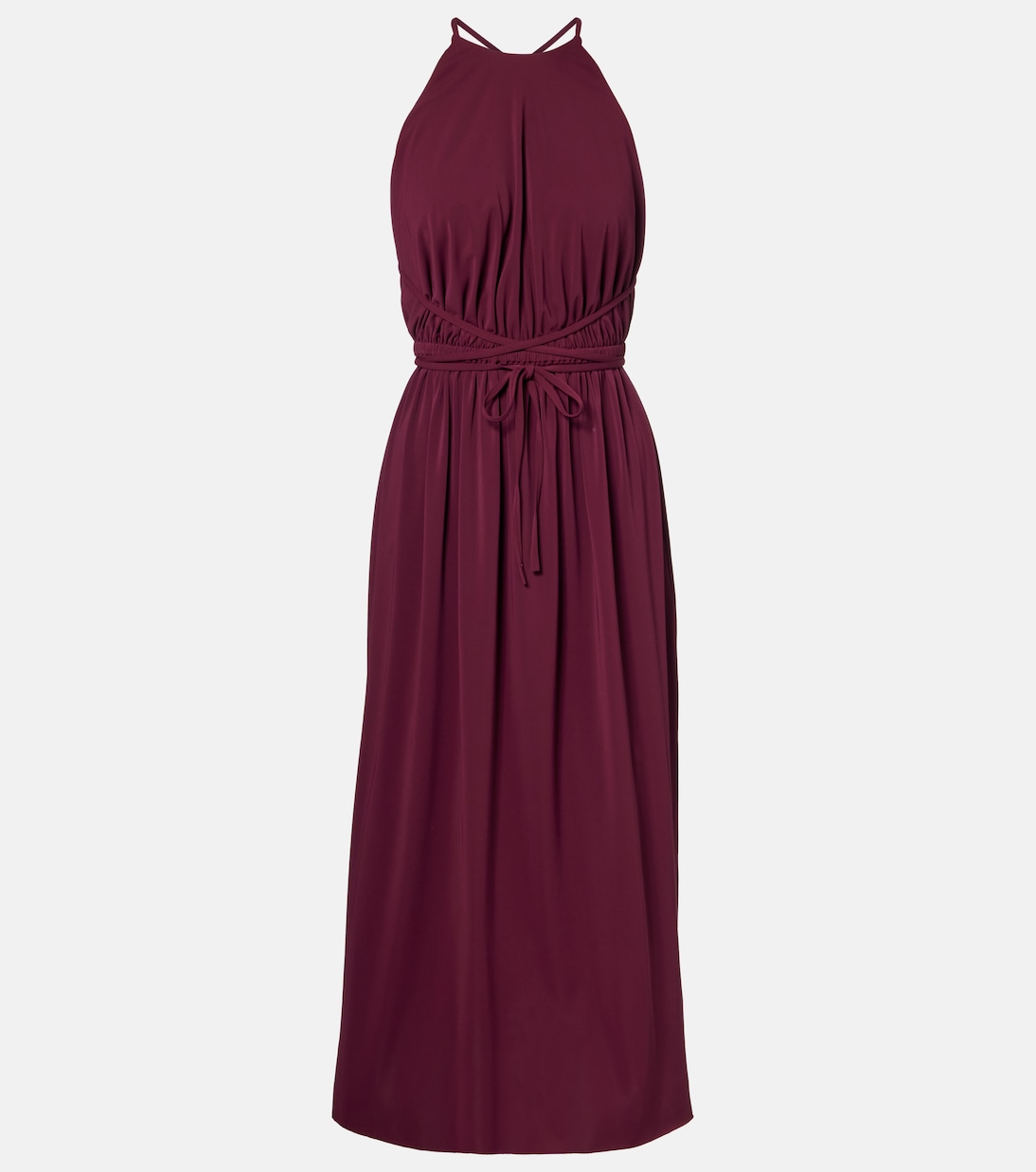 Ines halterneck jersey midi dress | Eres