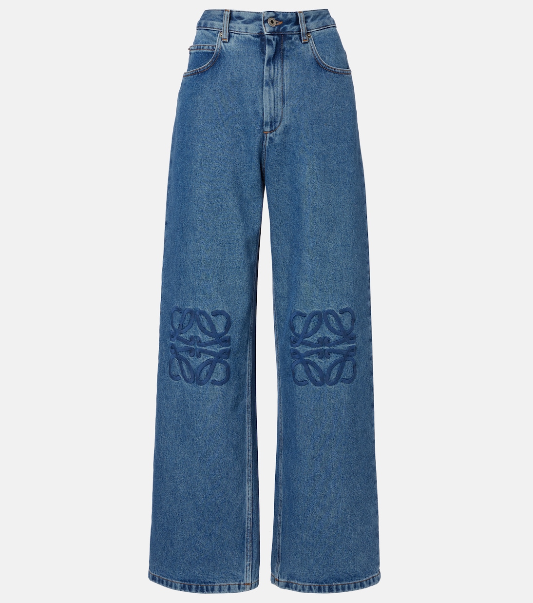 Anagram wide-leg jeans | Loewe