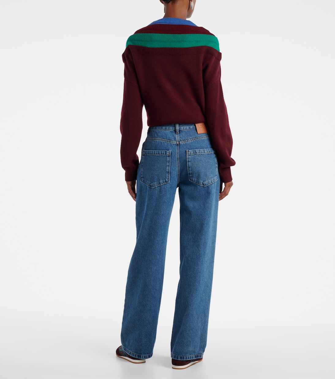 Anagram wide-leg jeans | Loewe