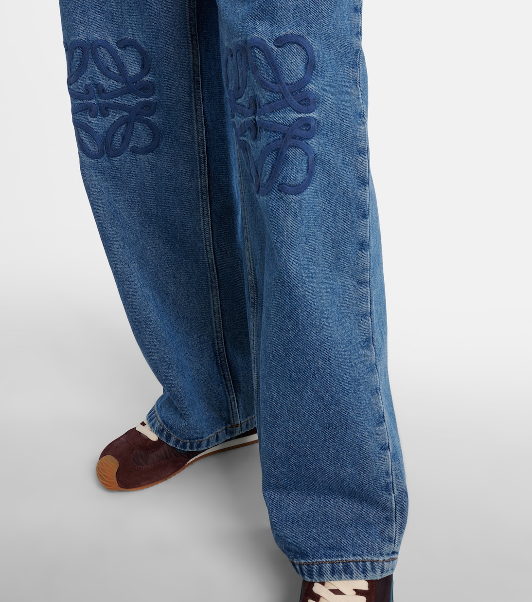 Anagram wide-leg jeans | Loewe