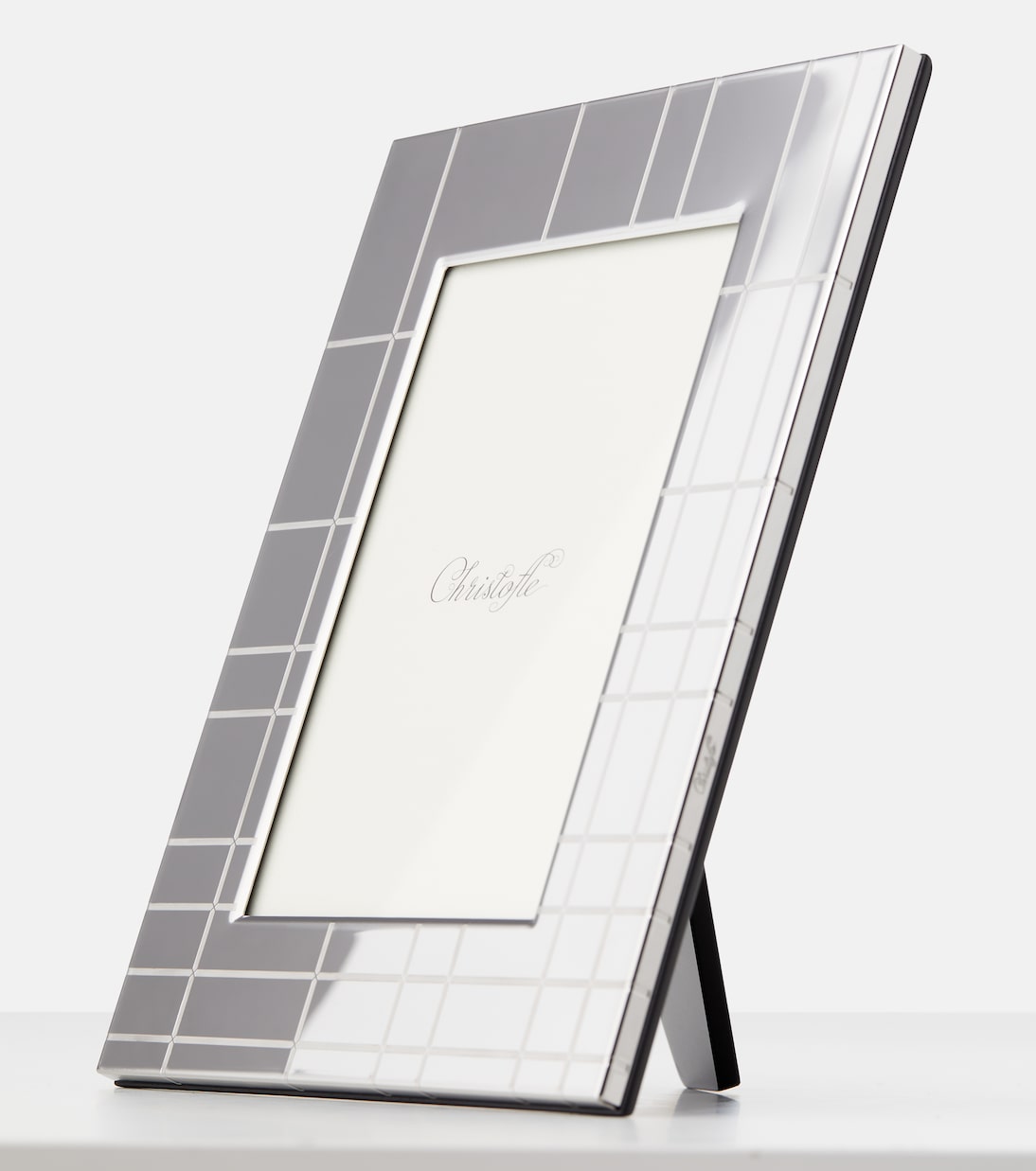 Graphik stainless steel picture frame | Christofle