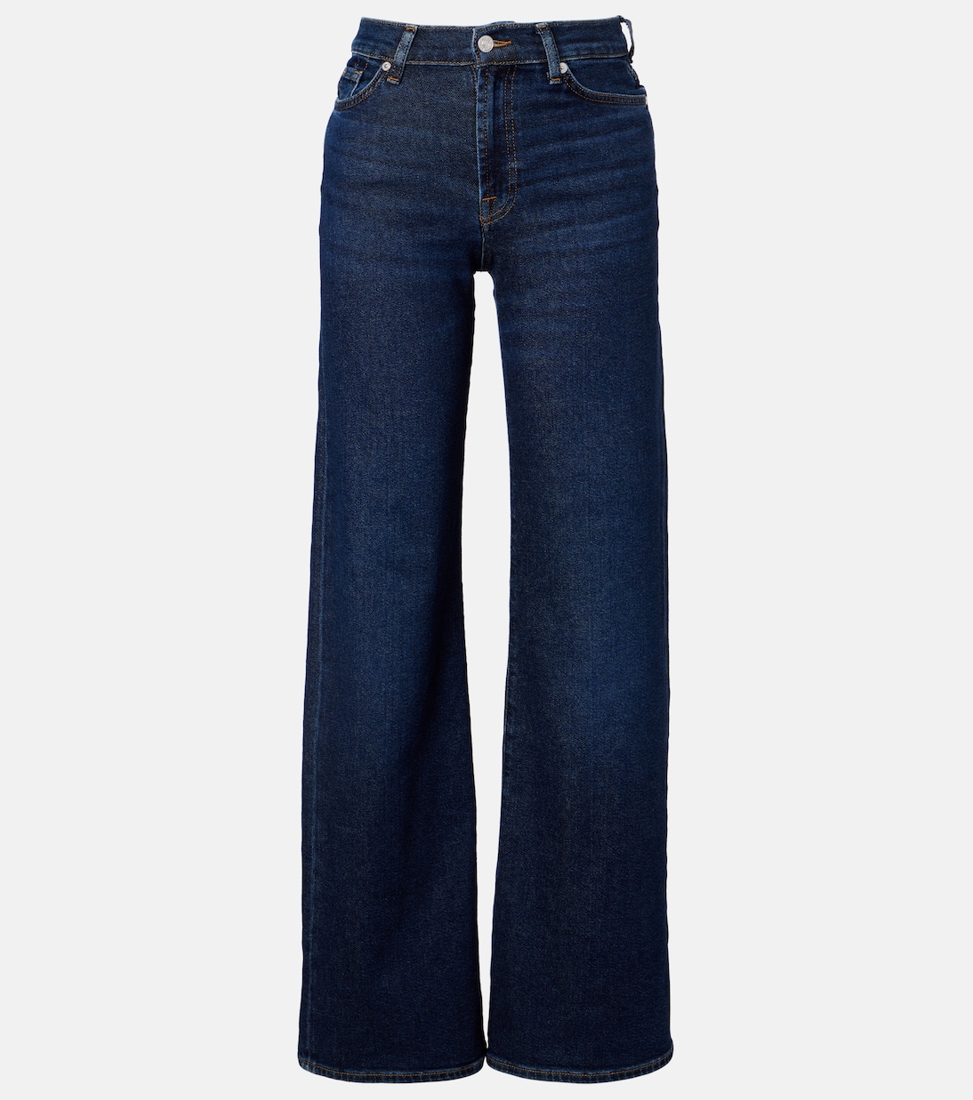 Lotta high-rise wide-leg jeans | 7 For All Mankind