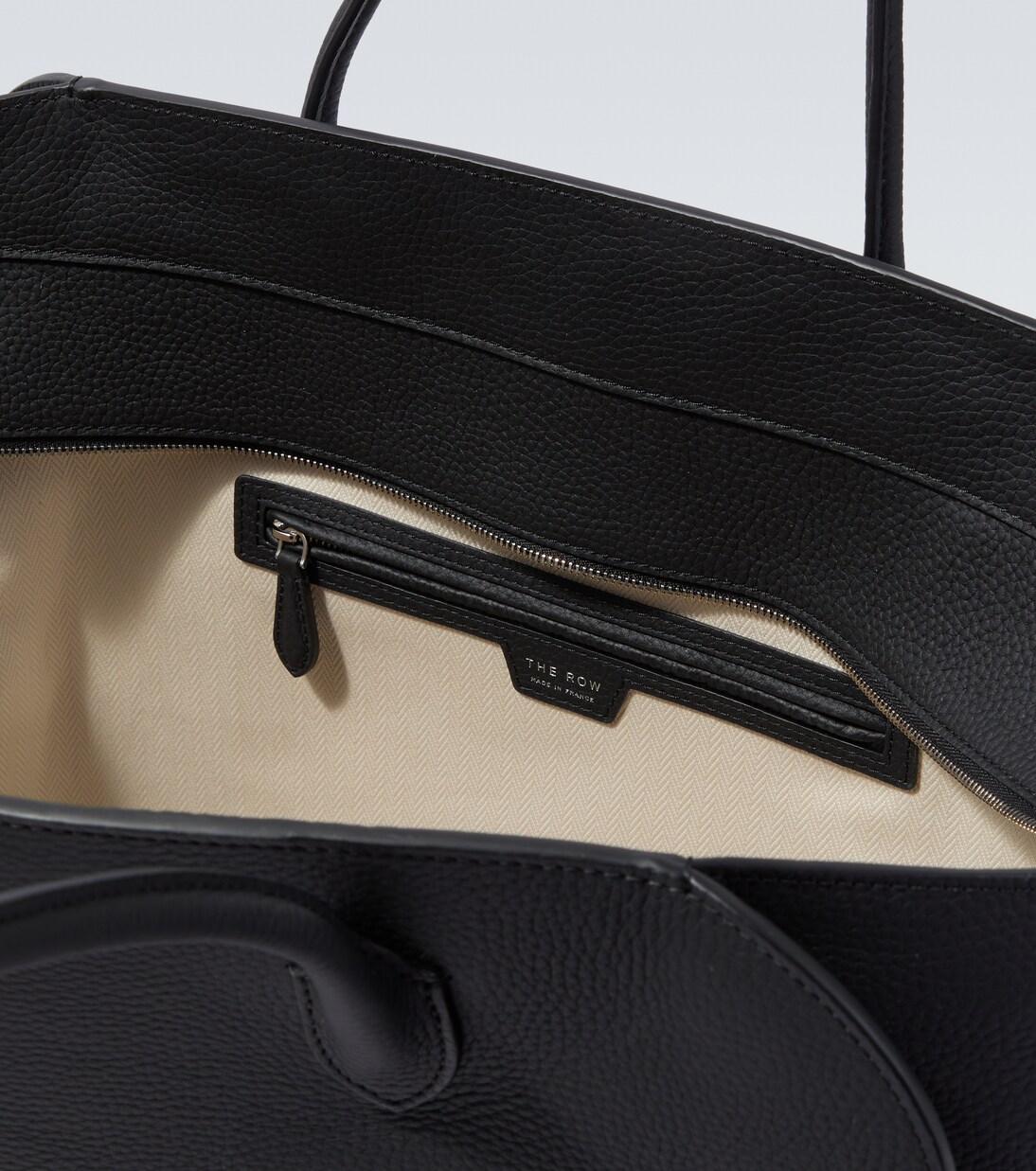 Marlo 17 leather tote bag | The Row