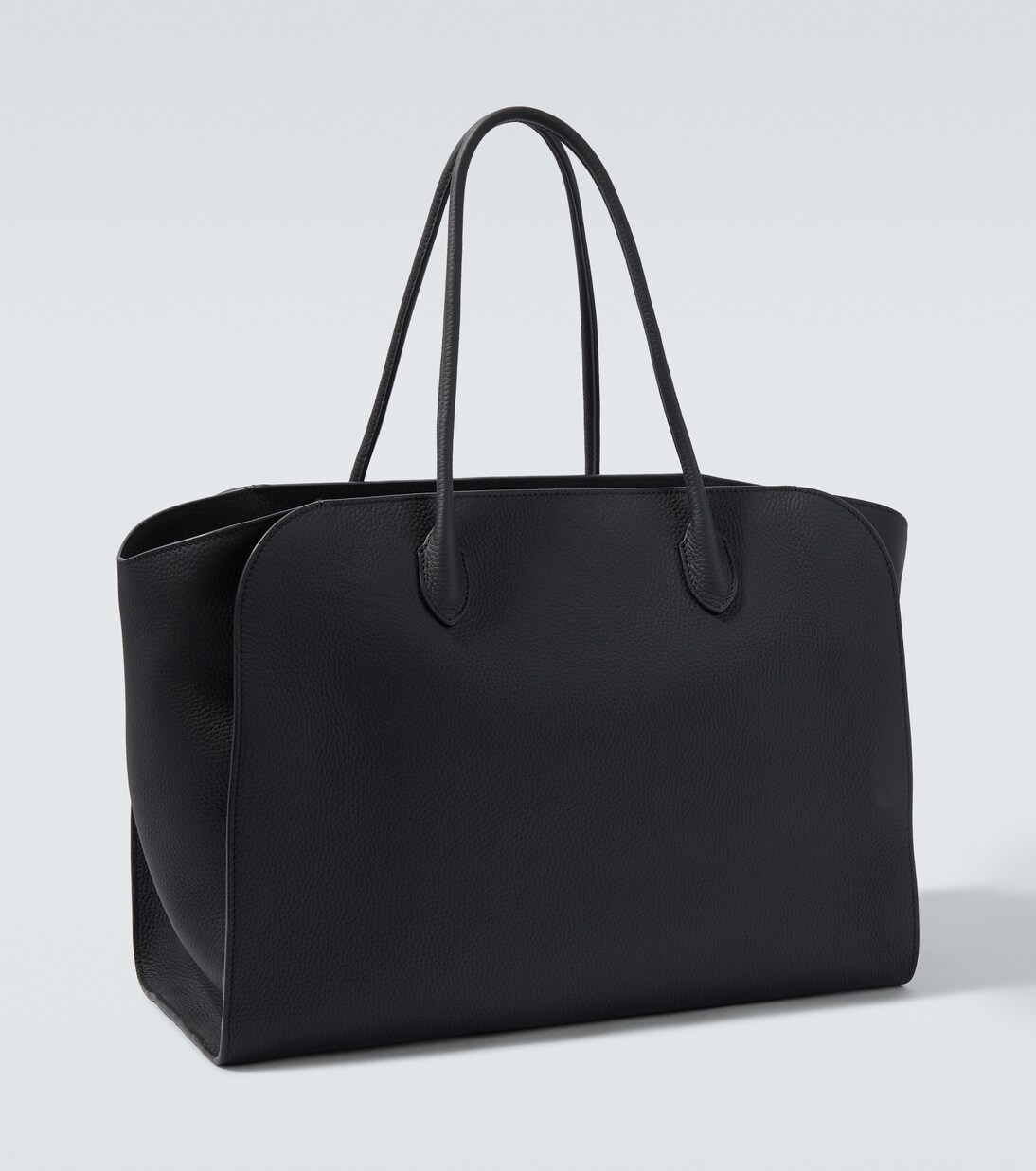 Marlo 17 leather tote bag | The Row