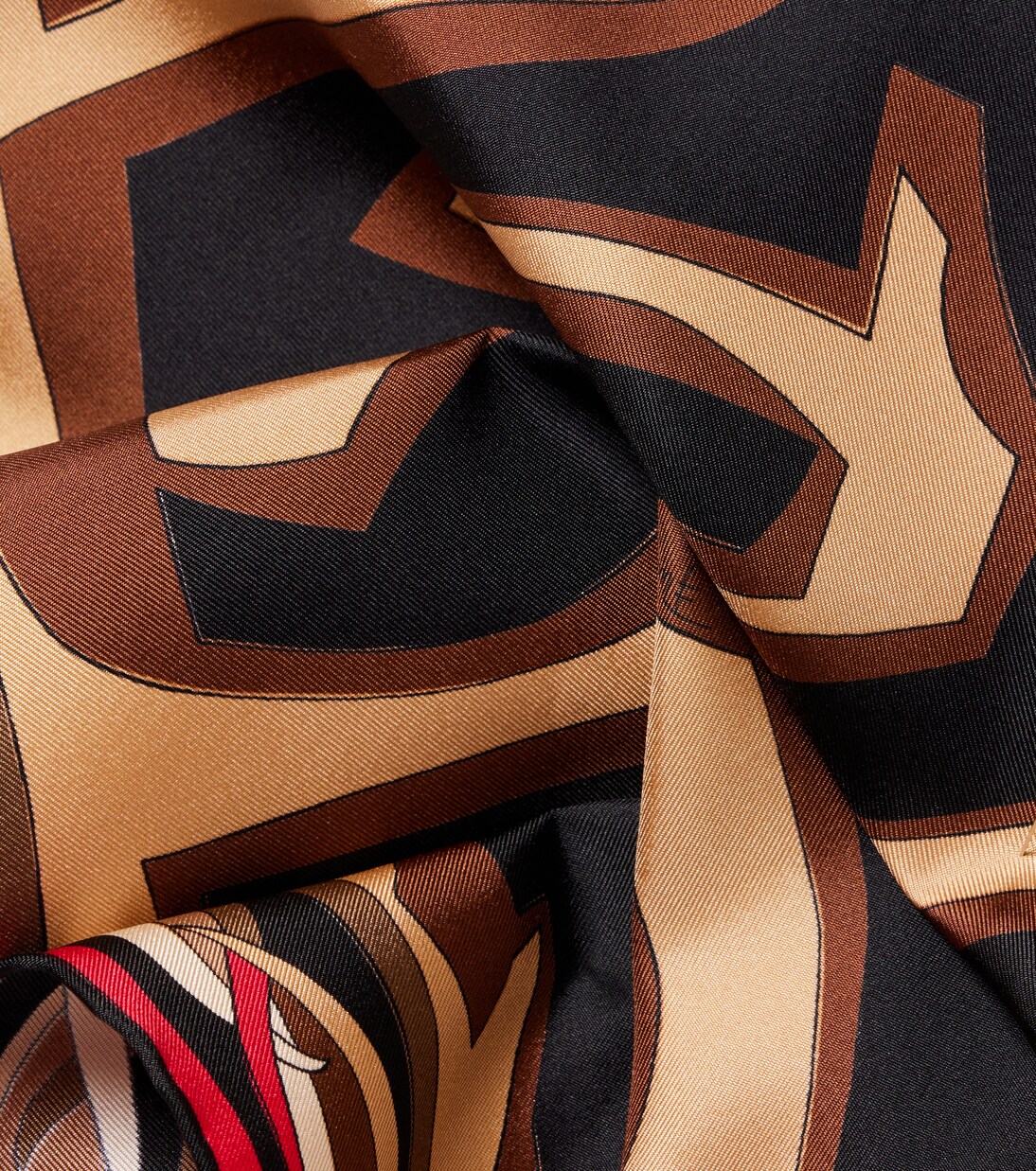 Labirinto silk twill scarf | Pucci