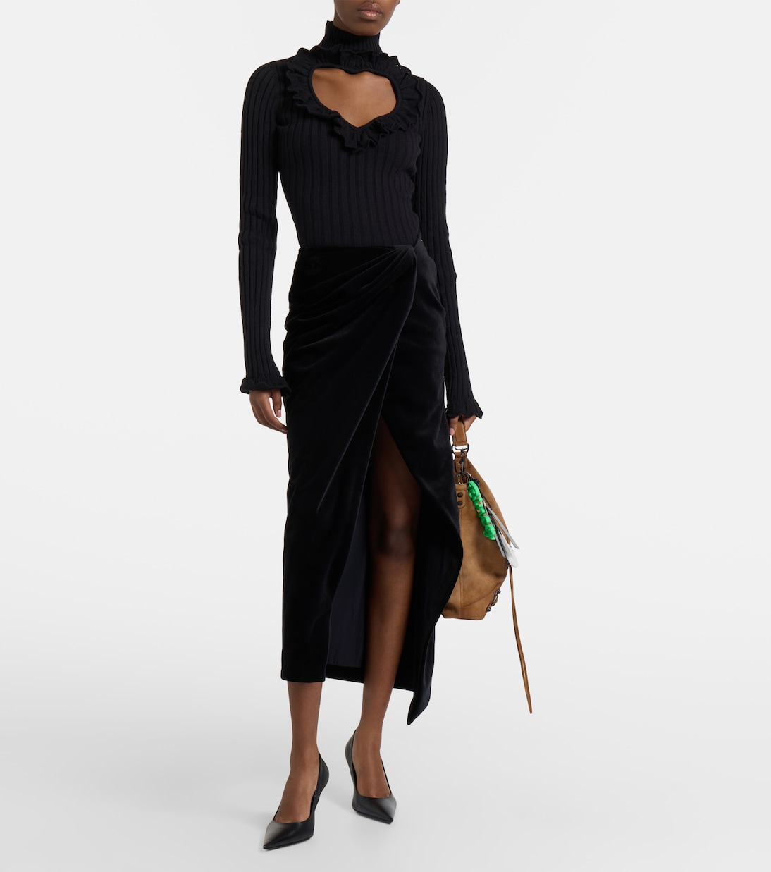 Top Heart in misto cotone | Balenciaga