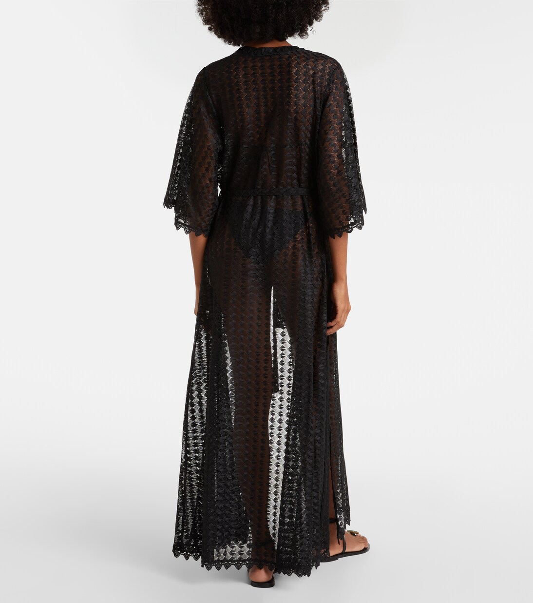 Talitha semi-sheer kaftan | Melissa Odabash