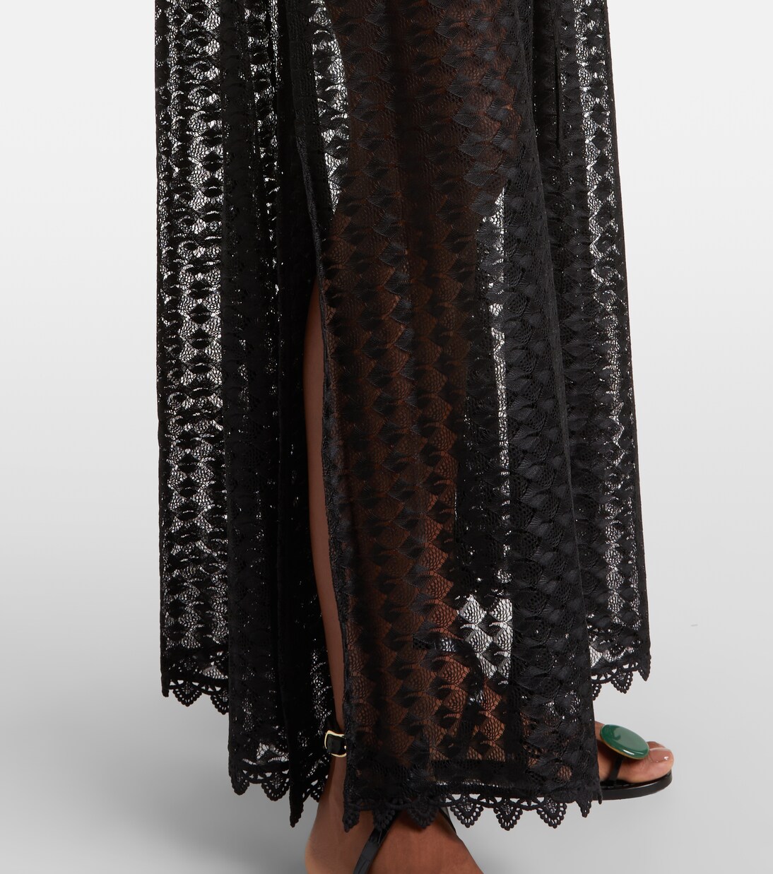 Talitha semi-sheer kaftan | Melissa Odabash