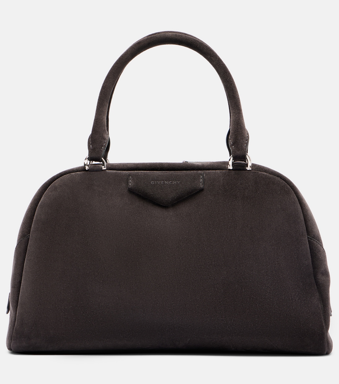 Antigona East-West Medium suede tote bag | Givenchy