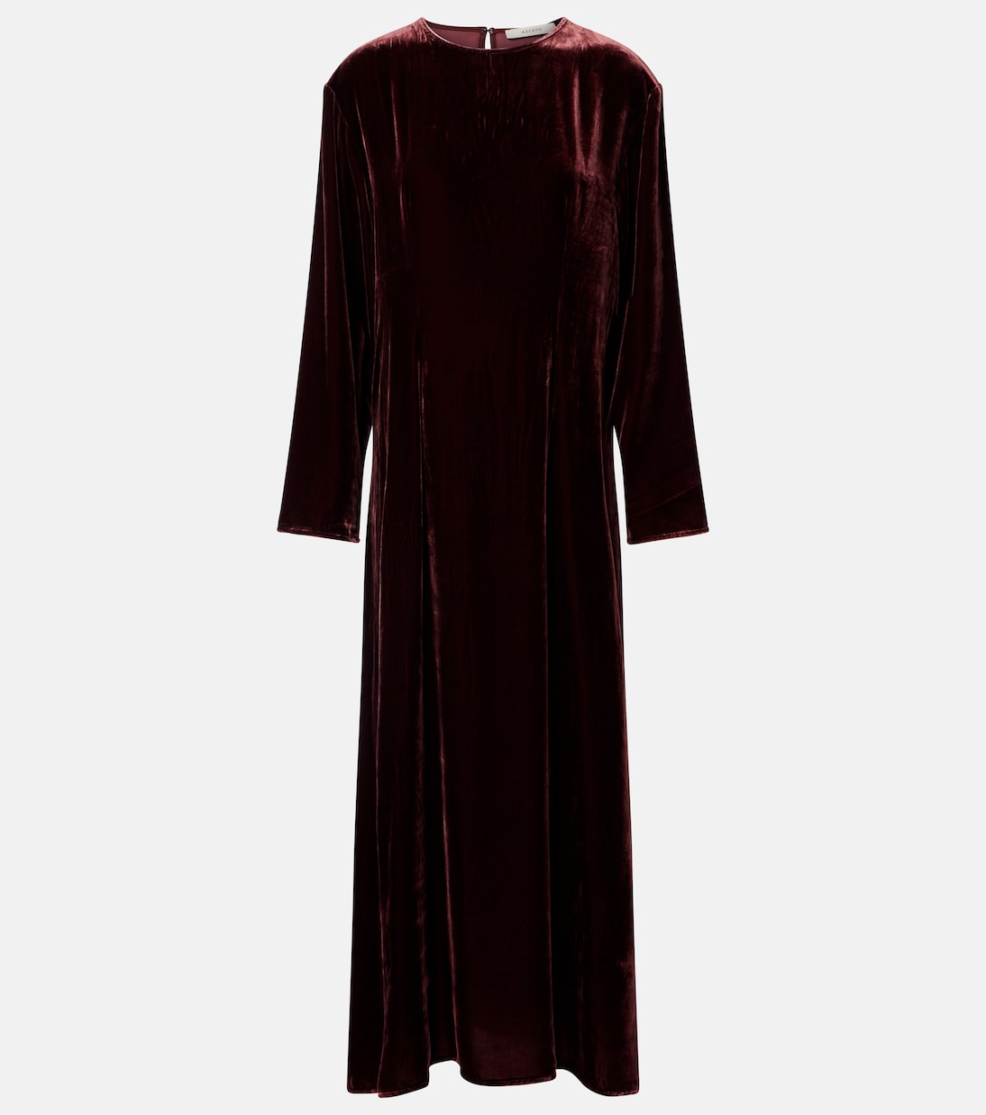 Jody velvet midi dress | Asceno