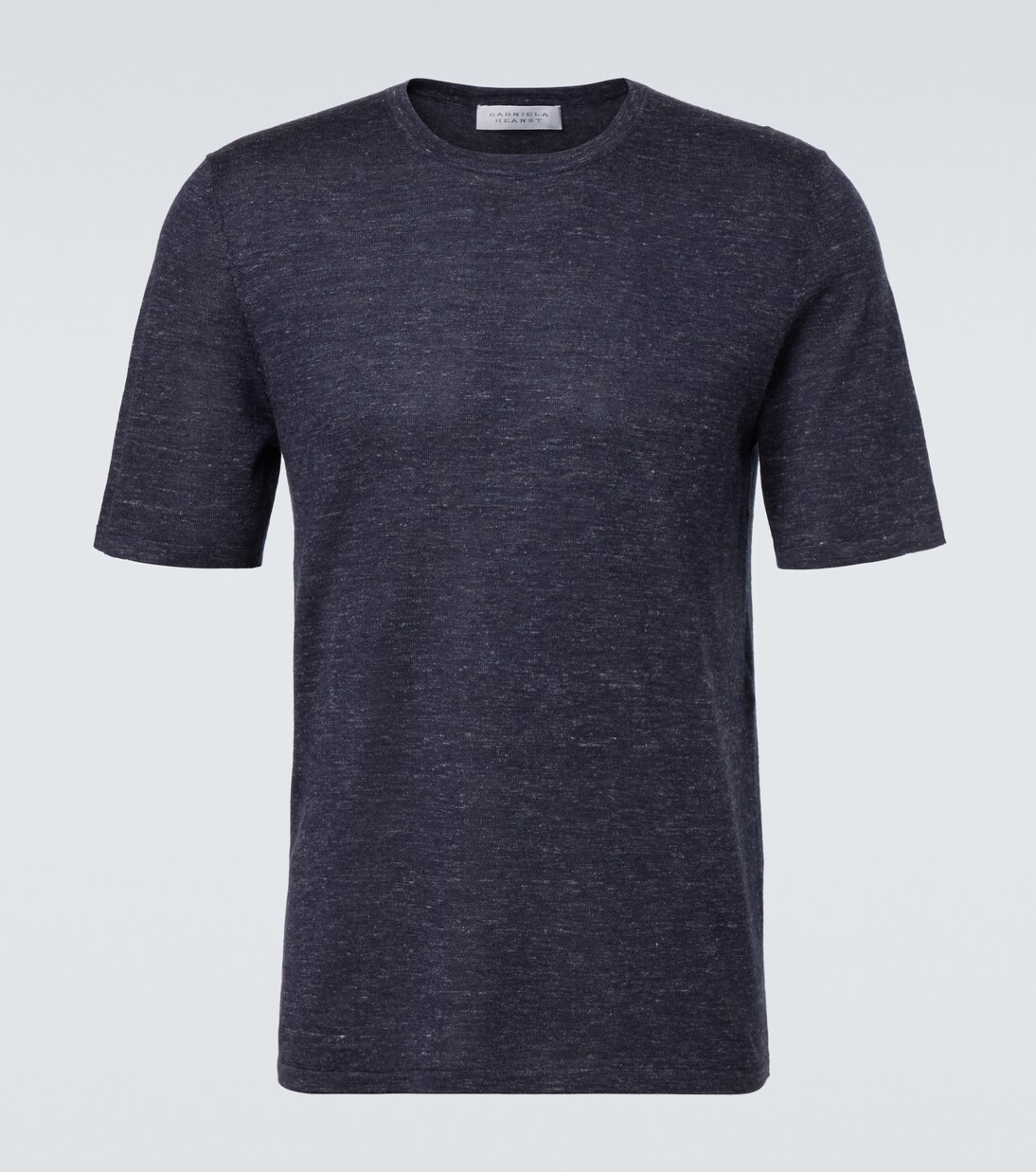 T-Shirt aus Kaschmir, Seide und Hanf | Gabriela Hearst