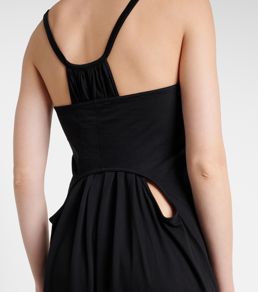 Maxikleid Temple aus Baumwoll-Jersey | Rick Owens