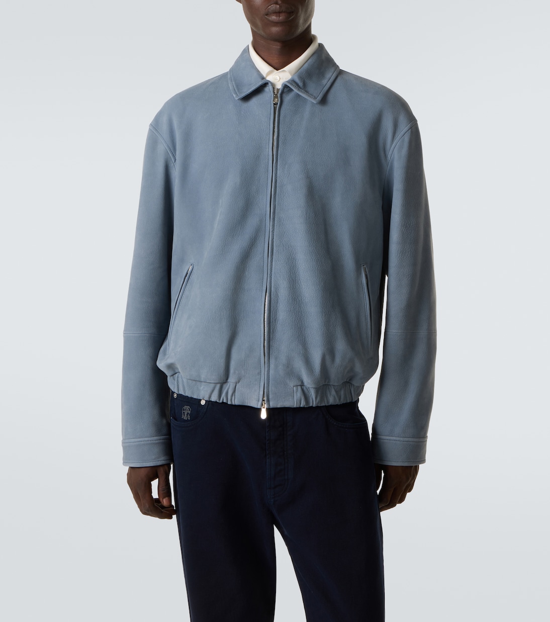 Blouson aus Leder | Brunello Cucinelli