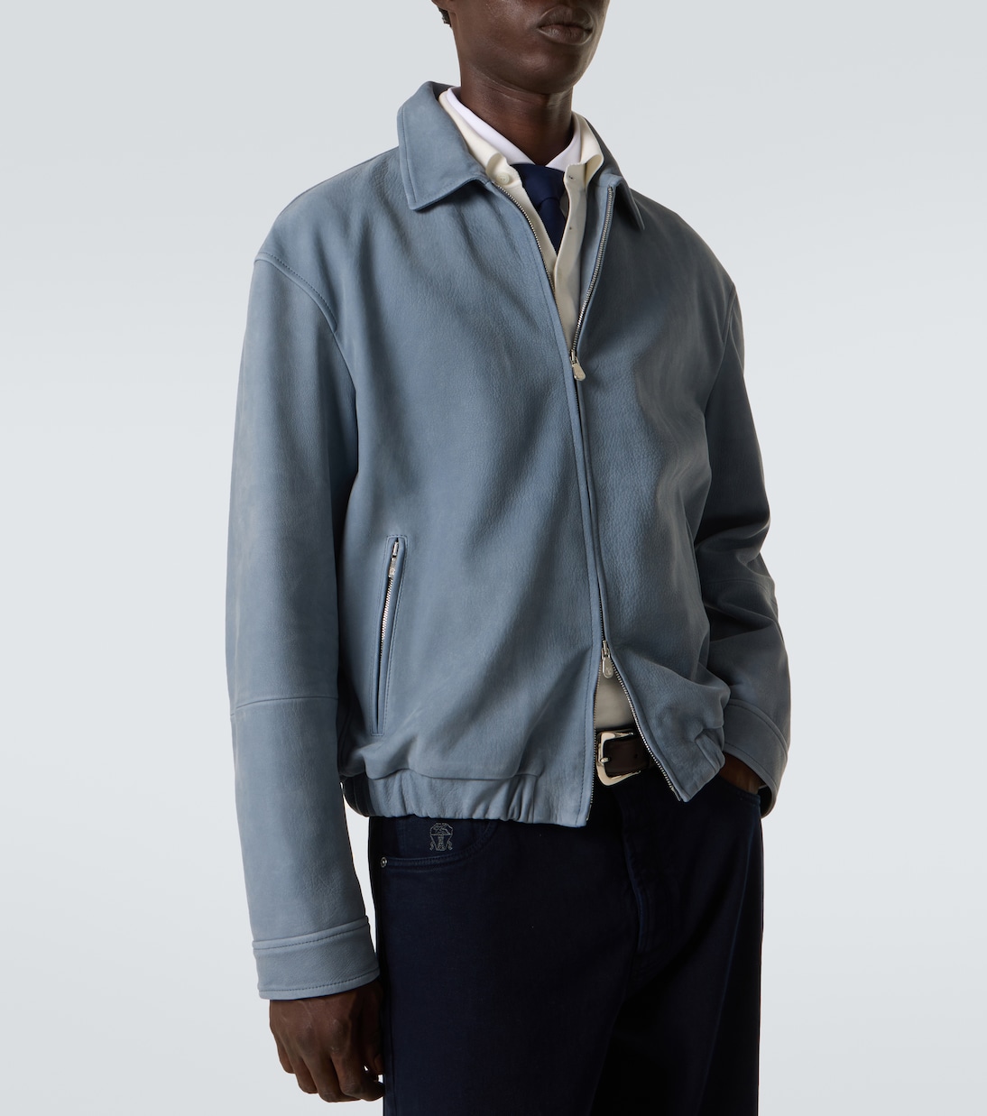 Blouson aus Leder | Brunello Cucinelli